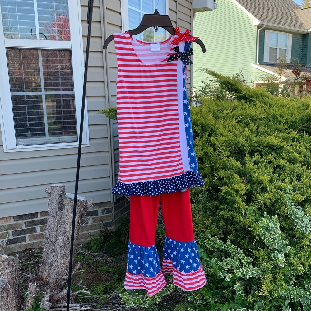 TuTu & LuLu Adorable 2-Piece Girl’s Outfit - 6/7